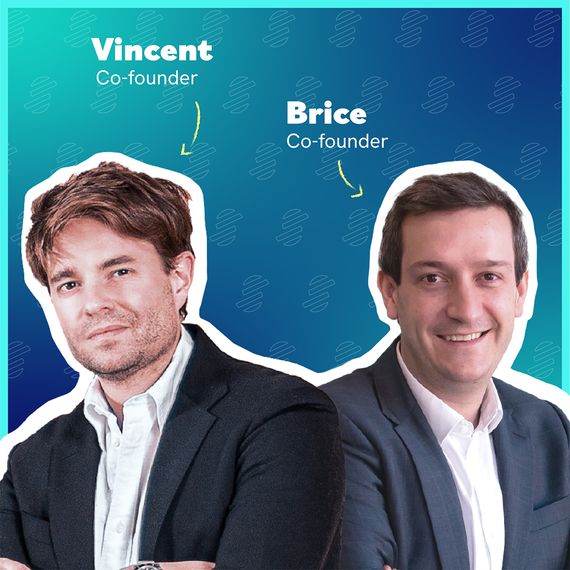 Vincent and Brice, cofounders of the Staffmatch Group.